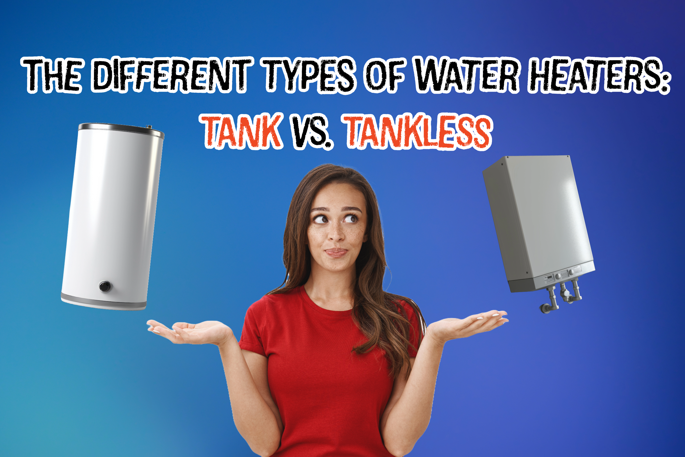 Huber Heights, Ohio plumbing blog on the importance of understanding the differences between tank and tankless water heaters.